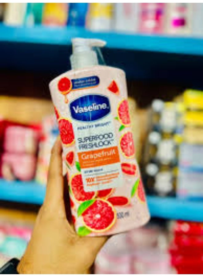 Vaseline Superfood Freshlock Grapefruit Lotion 320ml - Image 5